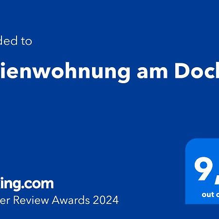 Ferienwohnung Am Dock Apen Esterno foto
