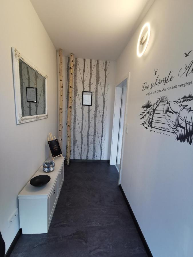 Ferienwohnung Am Dock Apen Esterno foto